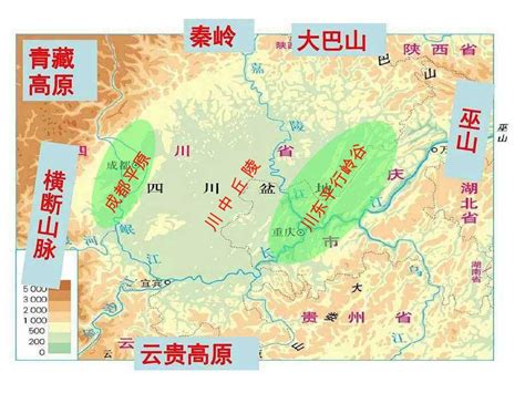 四川盆地特色